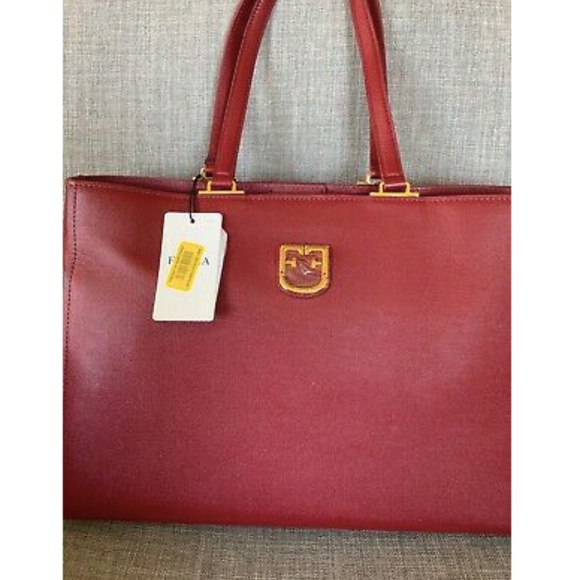 NWT Furla Belvedere Leather Tote B BVD4 Q26 378 Bags